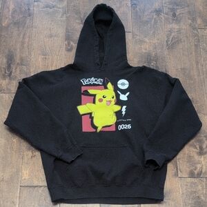 Pokémon Pikachu Black Hoodie